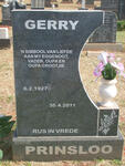 PRINSLOO Gerry 1927-2011
