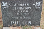 PULLEN Adriaan Gerhardus 1952-1952