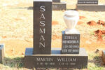 SASMAN Martin William 1913-1981 & Stella Hendrina 1915-1993