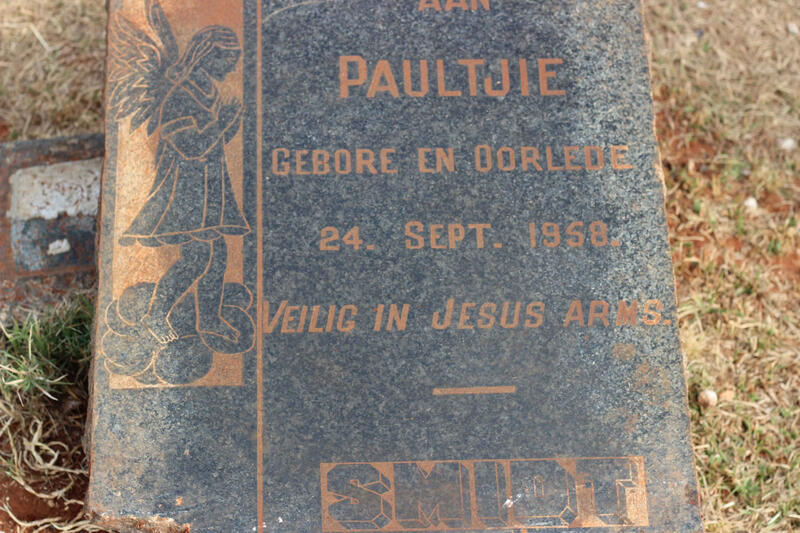 SMIDT Paultjie 1958-1958