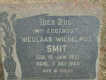 SMIT Nicolaas Wilhelmus 1921-1960
