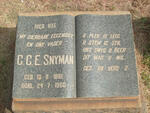 SNYMAN G.C.E. 1881-1960