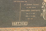 STANDER Marthinus Christoffel 1914-1956