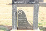 STONEHOUSE Boerman 1931-2012 & Bybie 1934- :: STONEHOUSE Frances M.M. 1967-1977