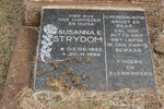 STRYDOM Susanna E. 1922-1998