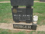BURGER Willie 1911-1977 & Kiewiet 1915-1992