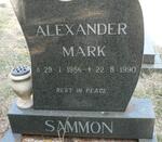 SAMMON Alexander Mark 1956-1990
