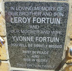 FORTUIN Yvonne :: FORTUIN Leroy