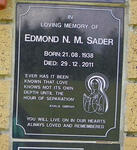 SADER Edmond N.M. 1938-2011