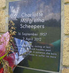 SCHEEPERS Charlotte Margretha 1957-2012