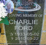 FORD Charlie 1933-2010