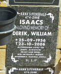 ISAACS Derek William 1956-2006