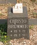 BRUMMER Christo 1977-1977