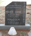 BEAUMONT Malcolm 1924-1997 & Mary Jane 1923-1964