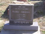 OPPERMAN Maria Johanna 1890-1929
