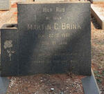 BRINK Martin C. -1962