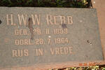 REBB H.W.W. 1899-1964