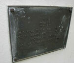1. Memorial plaques on belfry