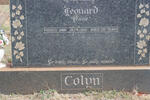 COLYN Olive 1932-1982 :: COLYN Leonard -1961