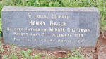 BAGGE Henry -1919