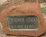LEACH Frederick 1952-1971