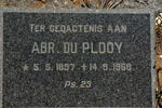 PLOOY Abr., du 1897-1968