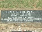 PEACH Frederick Geyer 1910-1966 & Bettie 1911-2004