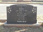 FARISH Henry 1909-1954 :: FARISH Henry John 1948-1948