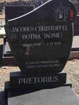 PRETORIUS Jacobus Christoffel Botha 1938-1971