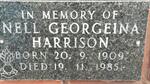 HARRISON Nell Georgeina 1909-1985