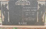 RABIE George Henry 1924-1957