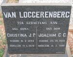 LOGGERENBERG Christina J.P., van 1894-1979 :: VAN LOGGERENBERG Joachim C.C. 1920-1980