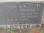 LÖTTER Abraham H. 1894-1966