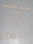 LONZAR Caroline Johanna -1965