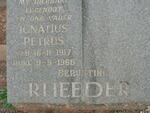 RHEEDER Ignatius Petrus 1917-1966