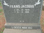 LOGGENBERG Frans Jacobus 1950-1988