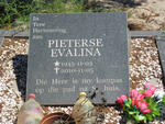 PIETERSE Evalina 1945-2010
