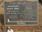 TERRILL Harold Henry 1899-1974 & Georgina 1892-1955