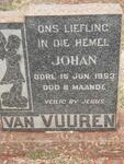 VUUREN Johan, van -1953