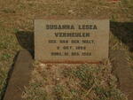 VERMEULEN Susanna Lesea nee VAN DER WALT 1895-1955