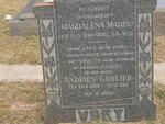 VREY Andries Godlieb 1889-1965 & Magdalena Maria 1894-1950