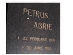 ABRIE Petrus 1914-1975