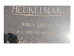 HEUKELMAN Anna Lucia 1891-1974