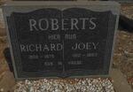 ROBERTS Richard 1908-1975 & Joey 1912-1983