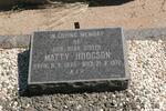 HODGSON Matty 1895-1972