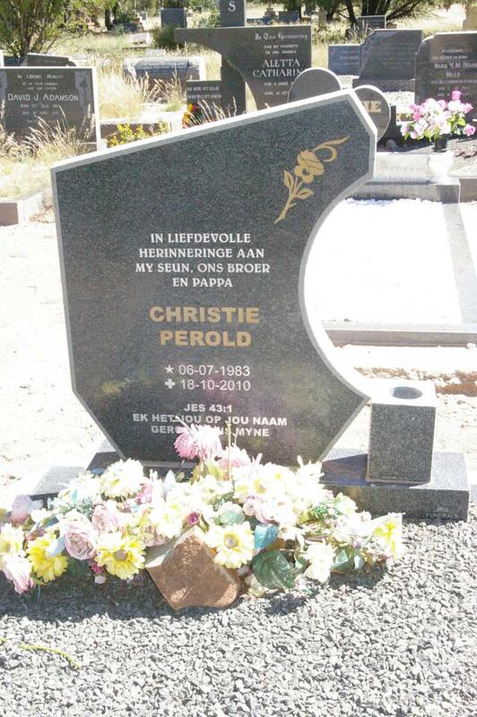 PEROLD Christie 1983-2010