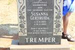 TREMPER Susanna Gertruida 1923-1980