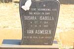 ASWEGEN Susara Isabella, van 1914-1980