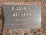 VILJOEN Helena H.J. nee JOUBERT 1908-1959