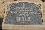WATSON Wendy Josephine 1937-1961